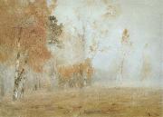 Mist,Autumn Isaac Levitan
